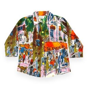 Michael Leu French Portrait Top